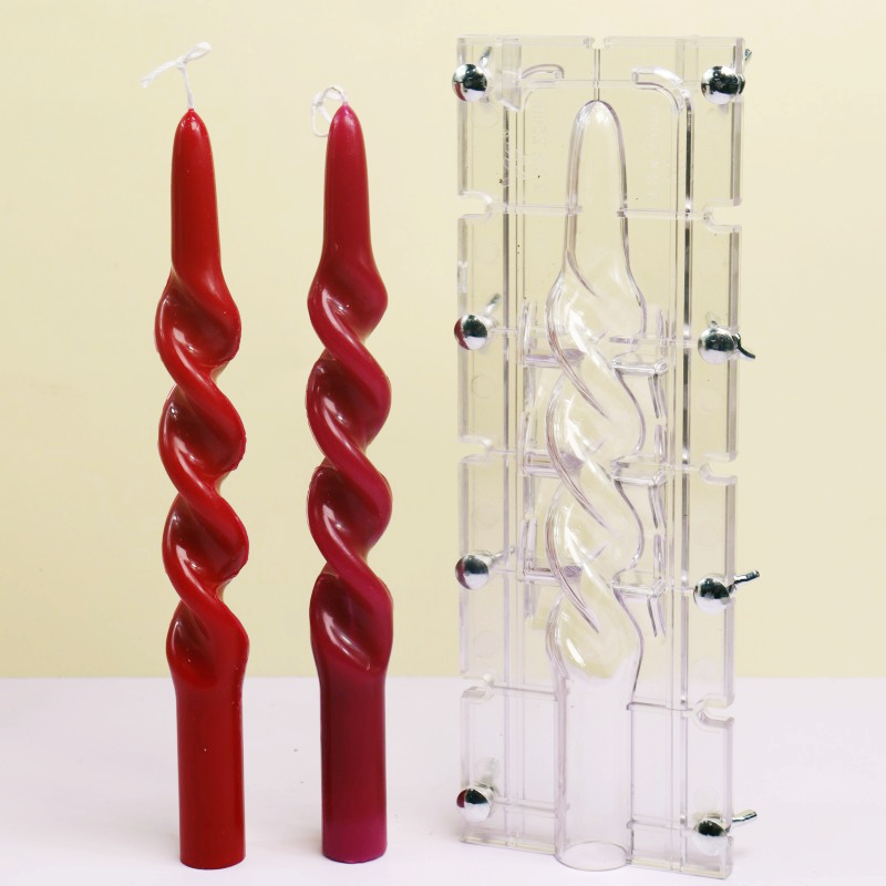 Twisted Stripe Column Acryl-Ke – Candle Making Kit Bewertung und Preis